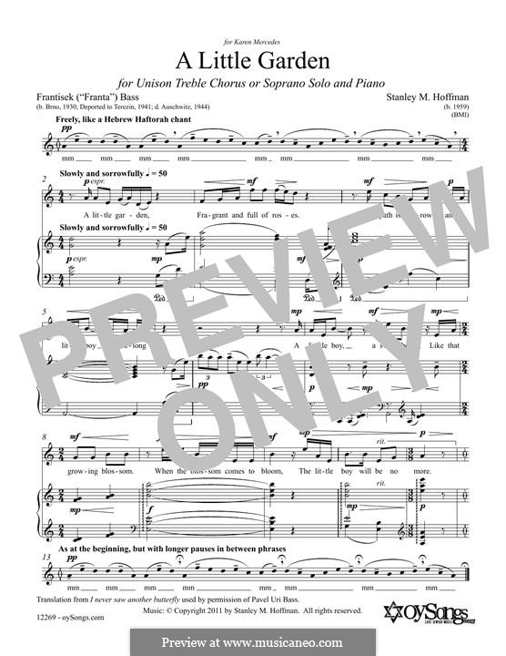 A Little Garden: A Little Garden by Stanley Hoffman