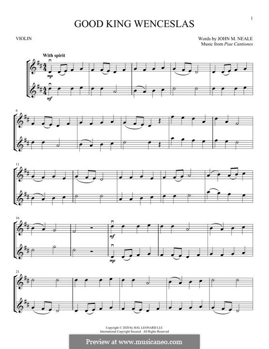 Instrumental version: Für zwei Violinen by folklore