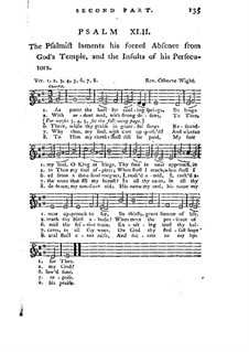 Improved Psalmody in Three Parts, No.42-75 : Medium voice part by Georg Friedrich Händel, John Stafford Smith, Philip Hayes, Samuel Webbe, John Wall Callcott, William de Chair Tattersall