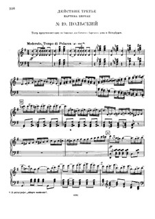 Vollstandige Oper: Akt III – Klavierauszug mit Singstimmen by Pjotr Tschaikowski