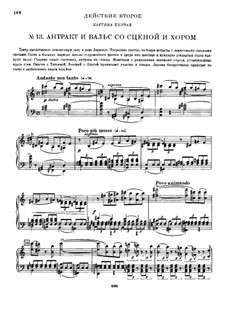 Vollstandige Oper: Akt II – Klavierauszug mit Singstimmen by Pjotr Tschaikowski