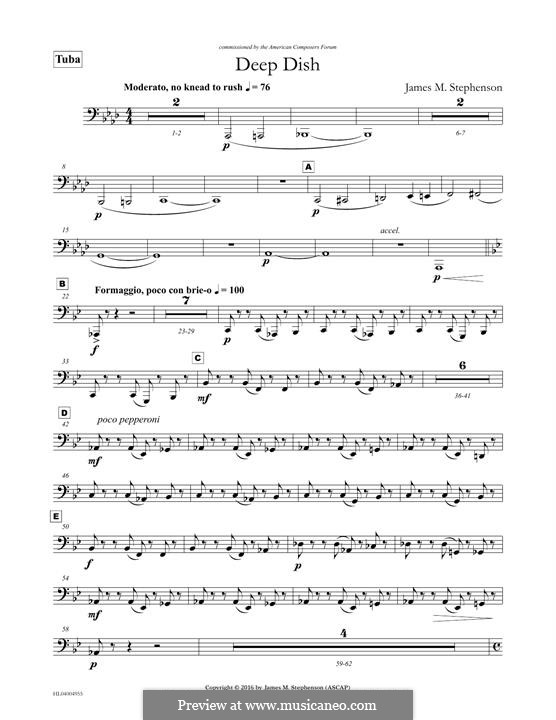Deep Dish: Tubastimme by James M. Stephenson