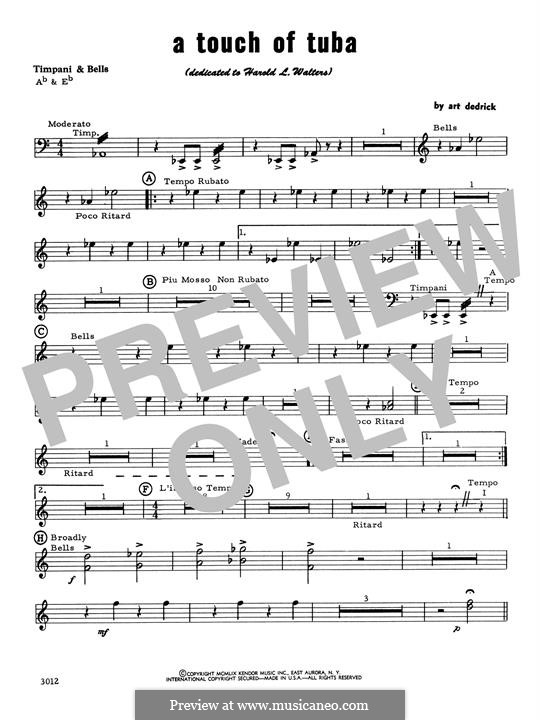A Touch of Tuba: Paukenstimme by Art Dedrick