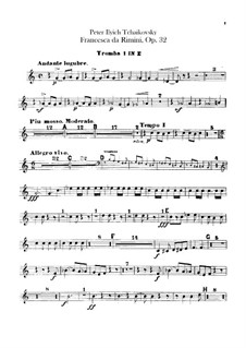 Francesca da Rimini, TH 46 Op.32: Trompetestimmen by Pjotr Tschaikowski