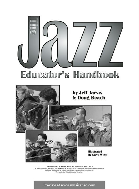 The Jazz Educator's Handbook - Part 1 von D. Beach, J. Jarvis auf MusicaNeo