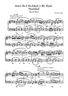 Suite No.5 Dr.Jekyll y Mr. Hyde: Dualidad, Op.18 No.5 by Beautiful things Martínez