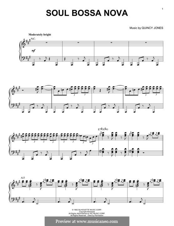 Piano version: Für einen Interpreten by Quincy Jones