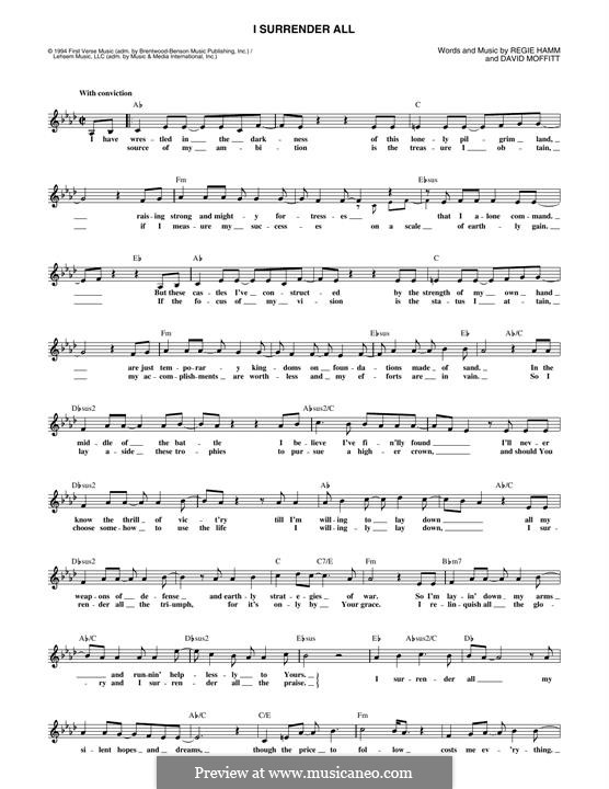 Alles will ich Jesus weihen: Für Keyboard by Winfield Scott Weeden