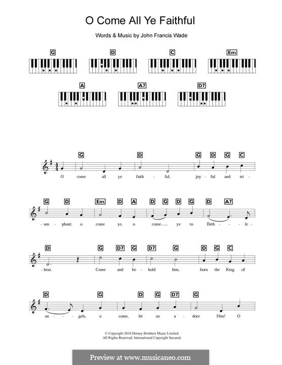 Piano version: Für einen Interpreten by John Francis Wade