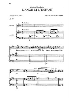 L'ange et l'enfant: In F Minor by Jules Massenet