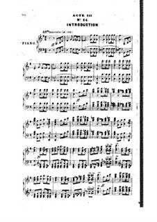 La reine Topaze: Akt III. Bearbeitung für Klavier by Victor Massé