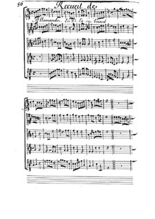 Allemande für Streicher in D-Dur: Allemande für Streicher in D-Dur by Michel Mazuel