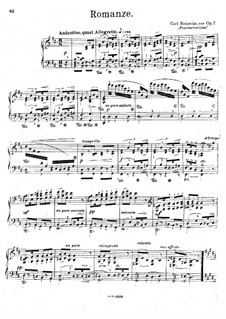 Fantasiestücke. Romanze für Klavier, Op.7: Fantasiestücke. Romanze für Klavier by Carl Reinecke