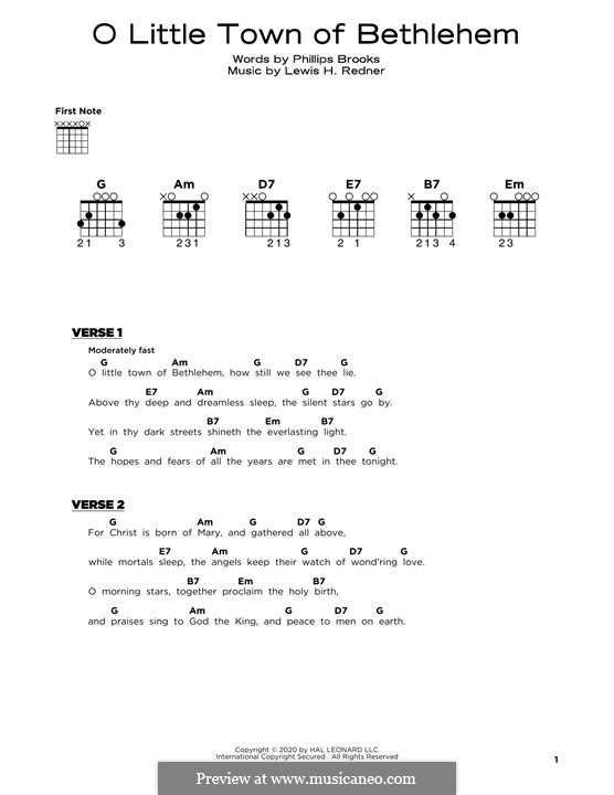 Guitar version: Für einen Interpreten by Lewis Henry Redner