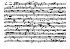 Grosse Sonate für Waldhorn, Op.34: Hornstimme by Ferdinand Ries