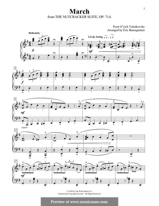 Nr.2 Marsch: Für Klavier (jazz version) by Pjotr Tschaikowski