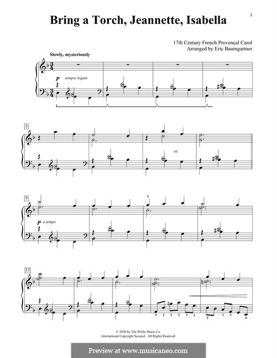 Piano version: Jazz version by folklore