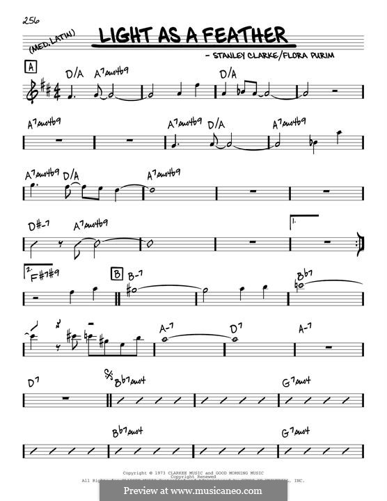 Light as a Feather: Melodische Linie by Norah Jones