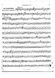 Eduardo e Cristina: Ouvertüre – Schlagzeugstimmen by Gioacchino Rossini