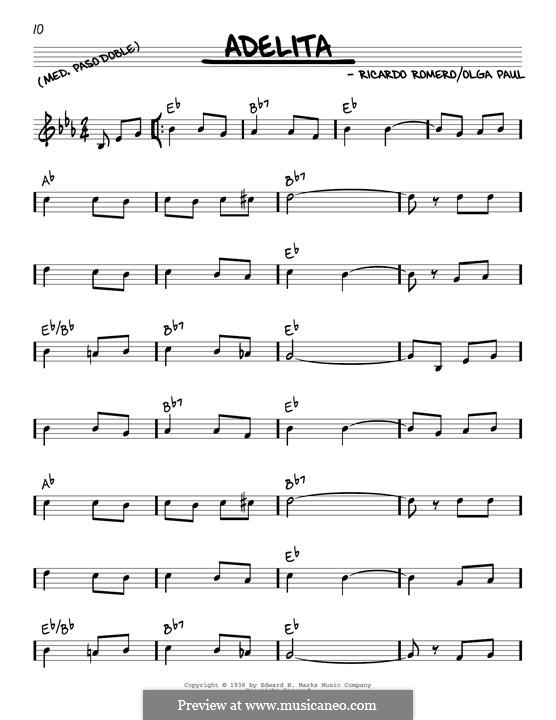 Adelita: Melodische Linie by Ricardo Romero