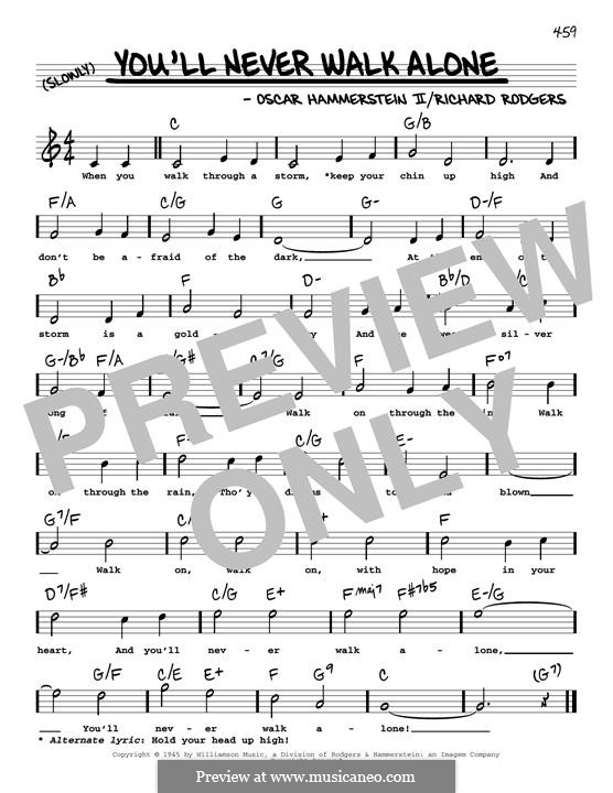 You'll Never Walk Alone (from Carousel): High Voice by Richard Rodgers
