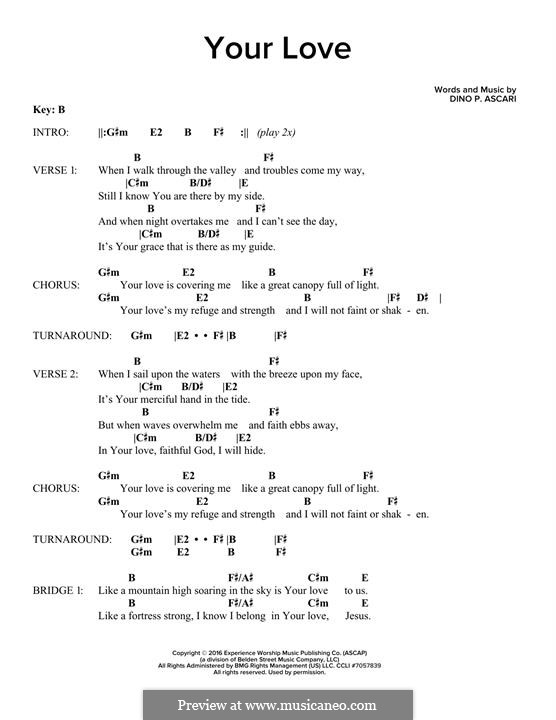 Your Love von D.P. Ascari Noten auf MusicaNeo