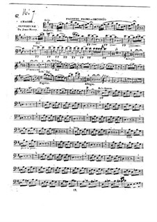 Ouvertüre zu 'Le jeune Henri': Fagottstimme by Étienne Méhul