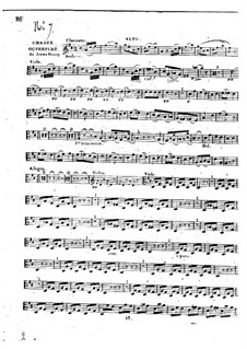Ouvertüre zu 'Le jeune Henri': Violastimme by Étienne Méhul