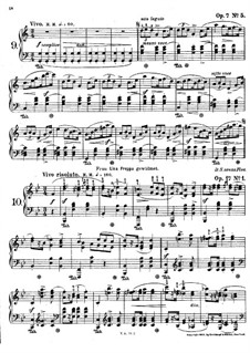 Mazurkas, Op.7 No.5, Op.17 No.1: Mazurkas by Frédéric Chopin