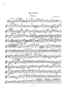 Streichquartett in e-Moll: Streichquartett in e-Moll by Ottokar Nováček