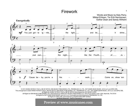 Instrumental version: Für Klavier by Esther Dean, Katy Perry, Mikkel Storleer Eriksen, Sandy Wilhelm, Tor Erik Hermansen