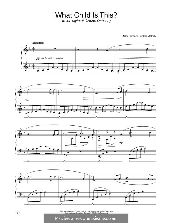 Piano version: In the style of Claude Debussy by folklore