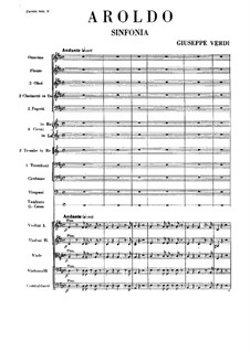 Aroldo: Ouvertüre by Giuseppe Verdi