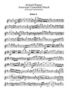Grosser Festmarsch, WWV 110: Oboenstimmen by Richard Wagner