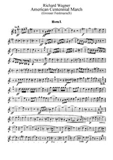 Grosser Festmarsch, WWV 110: Hörnerstimmen by Richard Wagner