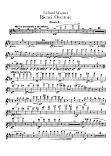 Rienzi, der Letzte der Tribunen, WWV 49: Ouvertüre – Flötenstimmen by Richard Wagner