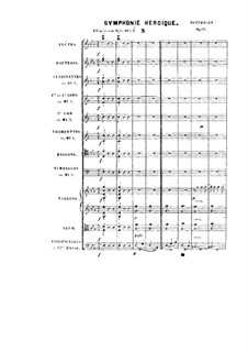 Vollständiger Satz: Partitur by Ludwig van Beethoven