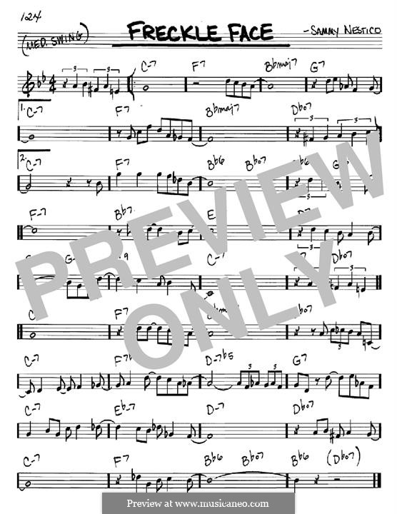 Freckle Face (Count Basie) von S. Nestico - Noten auf MusicaNeo