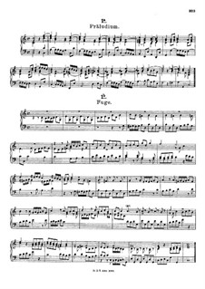 Präludien und Fugen: Präludien und Fugen by Friedrich Wilhelm Zachow