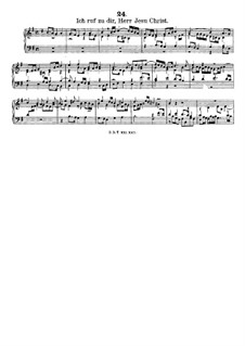 Ich ruf zu dir, Herr Jesu Christ, LV 5: Ich ruf zu dir, Herr Jesu Christ by Friedrich Wilhelm Zachow