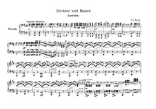 Ouvertüre zu 'Dichter und Bauer': Für Klavier, vierhändig by Franz von Suppé