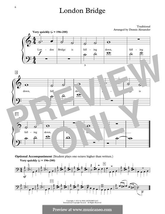 London Bridge: Für Klavier by folklore