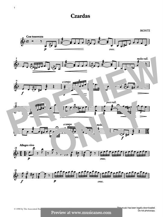 Csardas: For percussion by Vittorio Monti