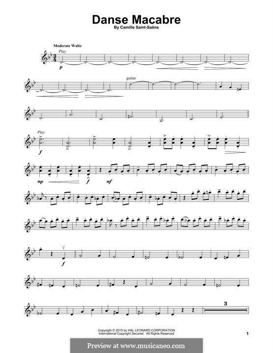 Totentanz, Op.40: Für Violine by Camille Saint-Saëns