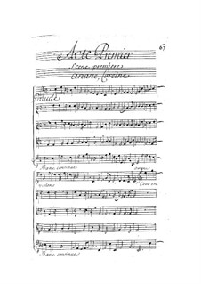 Ariane et Bacchus: Akt I by Marin Marais