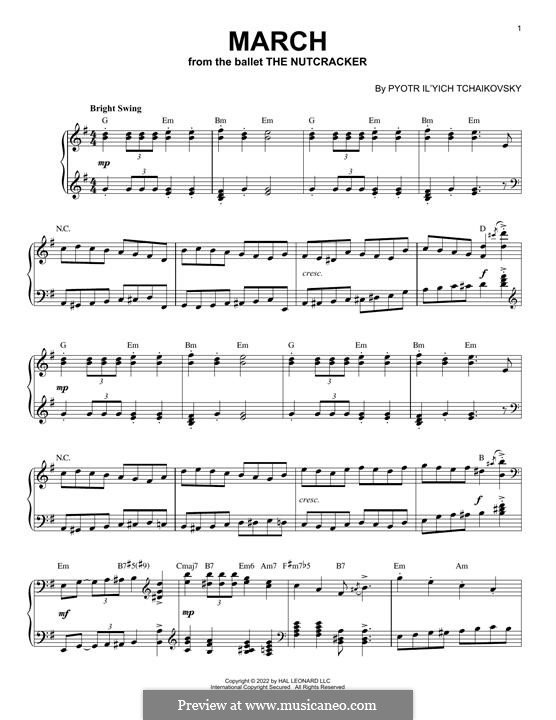 Nr.2 Marsch: Für Klavier (jazz version) by Pjotr Tschaikowski