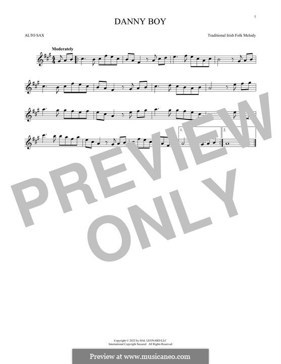 One instrument version: Für Altsaxophon by folklore
