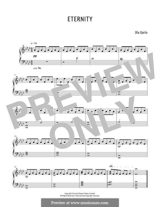 Eternity von O. Gjeilo Noten auf MusicaNeo