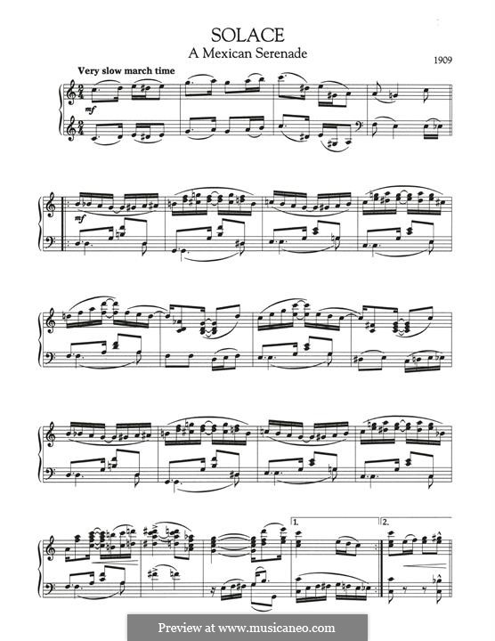 Solace: Für Klavier by Scott Joplin