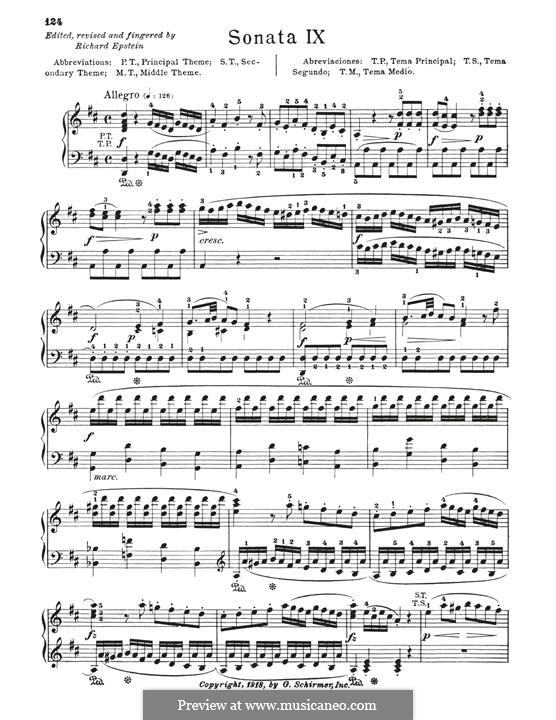 Sonate für Klavier Nr.6 in D-Dur, K.284: Für einen Interpreten by Wolfgang Amadeus Mozart